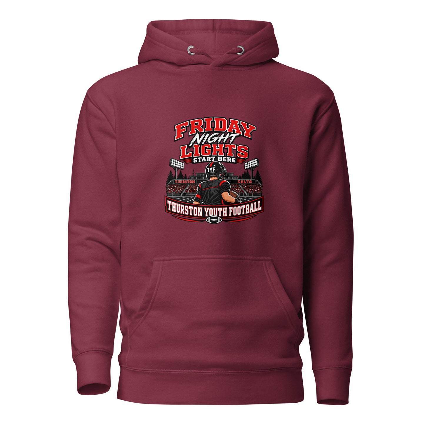 Performance | Hoodie | Thurston Youth Football | Vanguard Logo