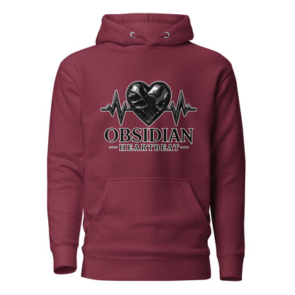 Performance | Hoodie | Obsidian Heartbeat | Pulse Athletics Logo