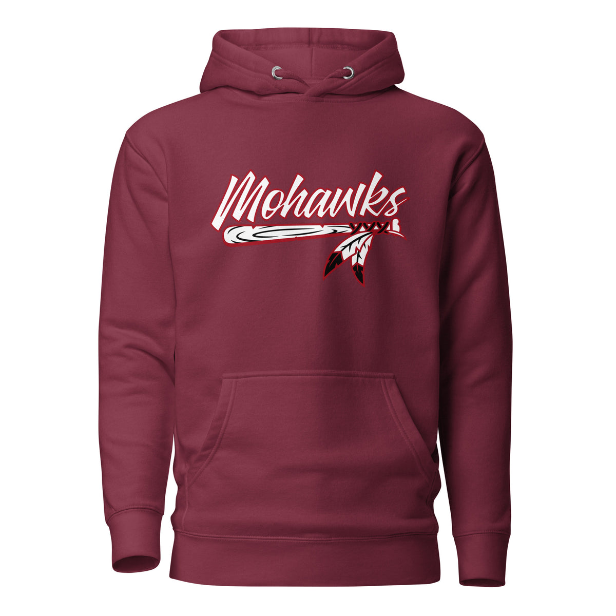 Performance | Hoodie | Mohawks Baseball 8u | Emblem Logo