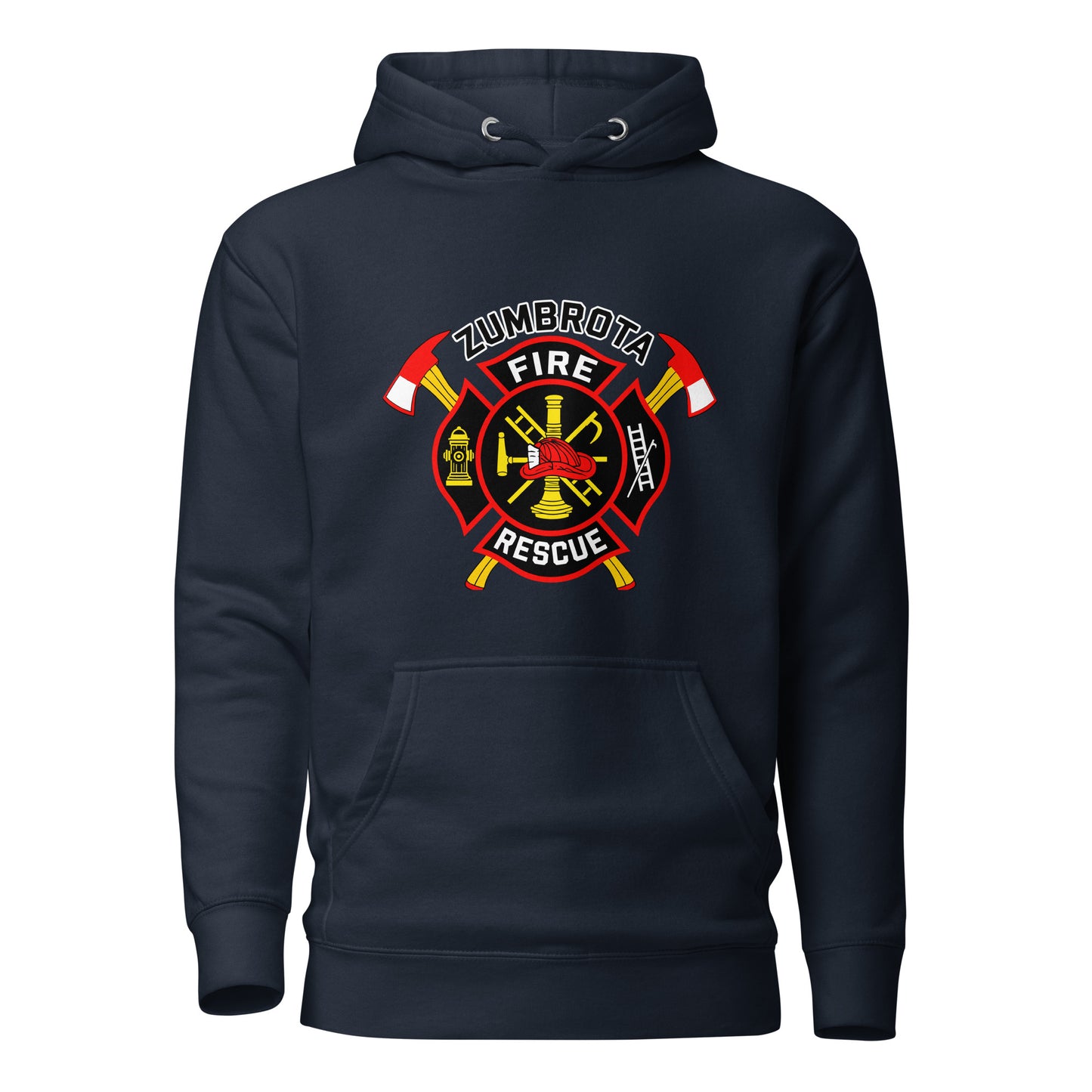 Performance | Hoodie | Zumbrota Fire Department | Vanguard Logo