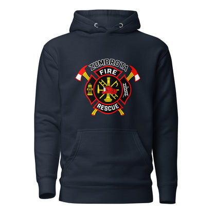 Performance | Hoodie | Zumbrota Fire Department | Vanguard Logo