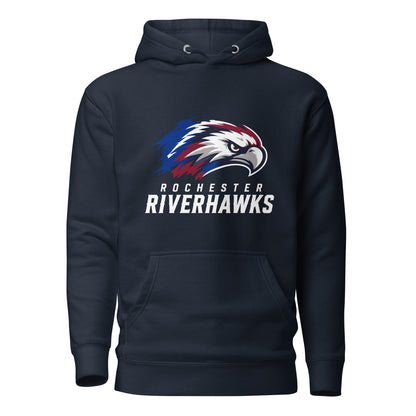 Performance | Hoodie | Rochester Riverhawks | Emblem Logo