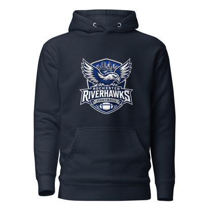 Performance | Hoodie | Rochester Riverhawks | Shield Logo
