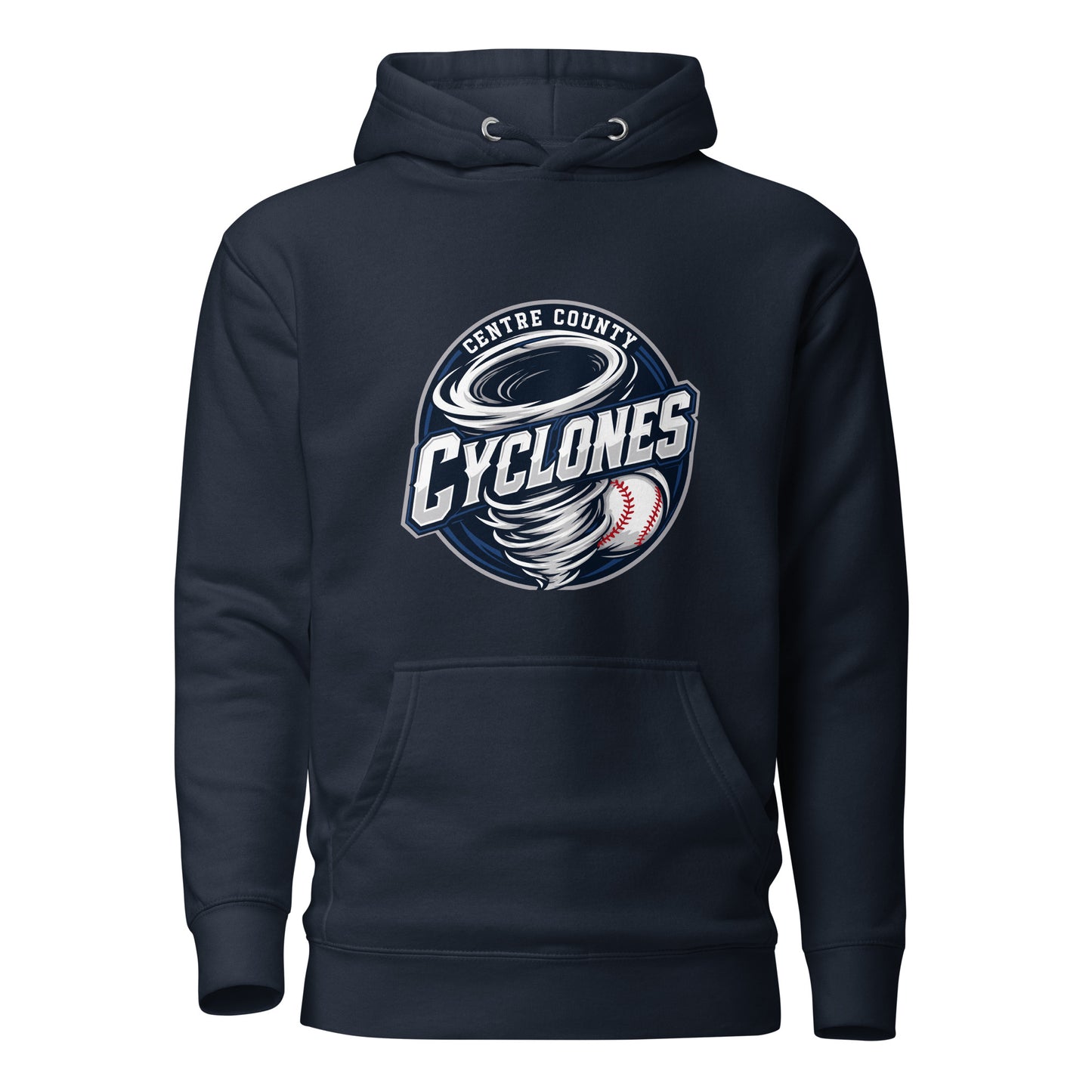 Performance | Hoodie | Centre County Cyclones | Badge Logo