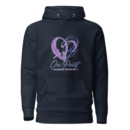 Performance | Hoodie | On Point Dance Studio | Crest Logo