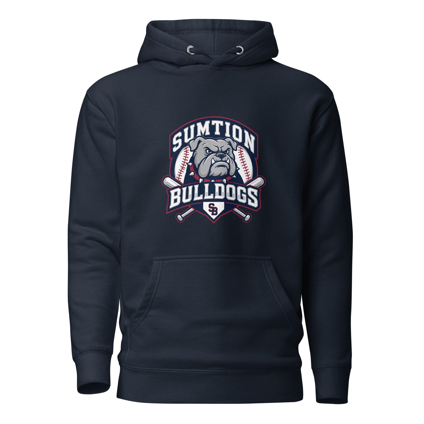 Performance | Hoodie | Sumtion bulldogs | Emblem Logo