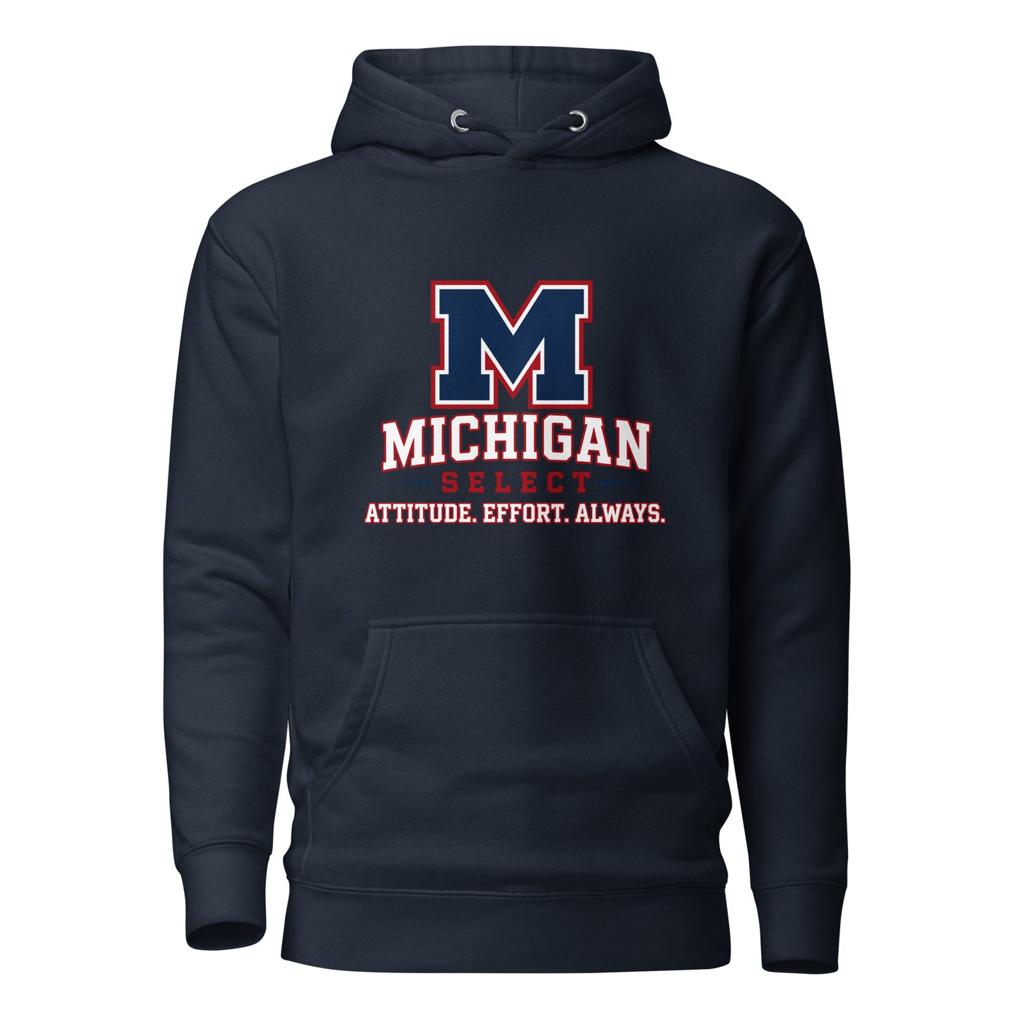 Performance | Hoodie | Michigan Select Baseball | Crest Logo