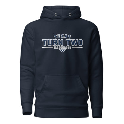Performance | Hoodie | Texas Turn Two Baseball | Modern Script Logo
