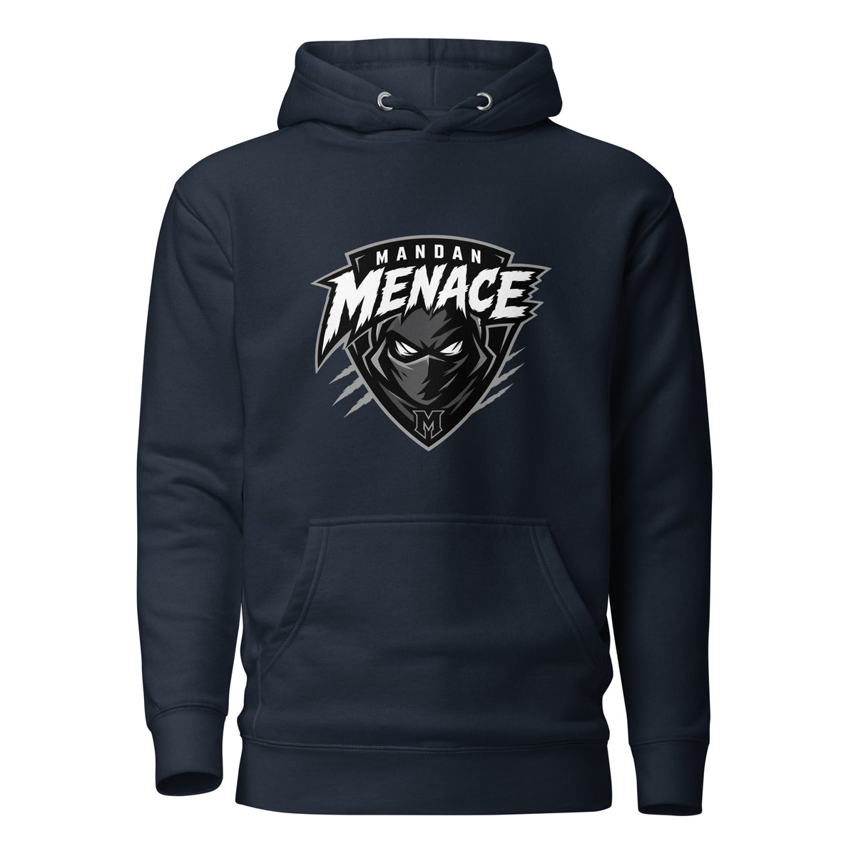 Performance | Hoodie | Mandan Menace | Shield Logo