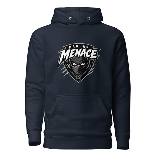 Performance | Hoodie | Mandan Menace | Shield Logo