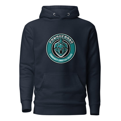 Performance | Hoodie | Community Christian College | Badge Logo