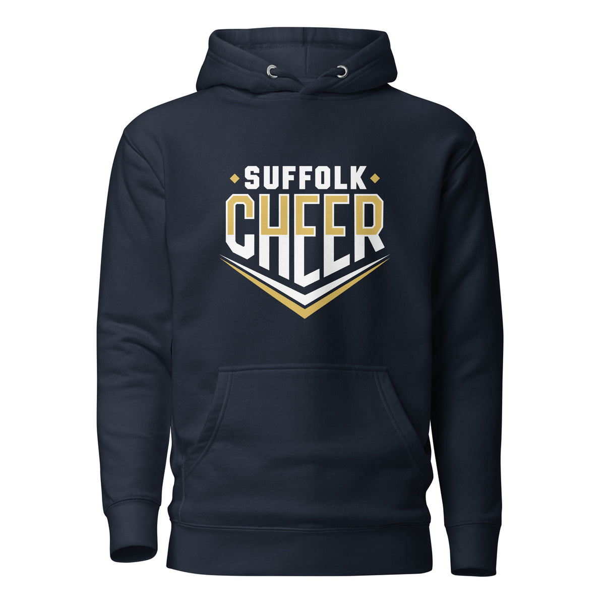 Performance | Hoodie | Suffolk University Cheerleading | Emblem Logo