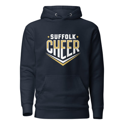 Performance | Hoodie | Suffolk University Cheerleading | Emblem Logo