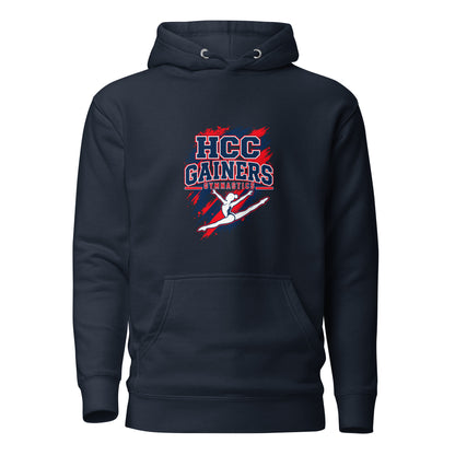 Performance | Hoodie | HCC Gymnastics | Crest Logo