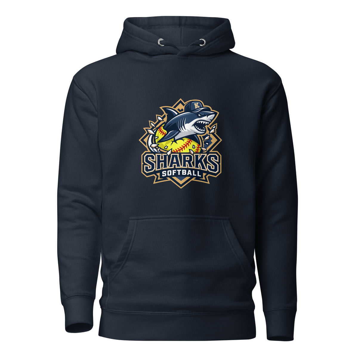 Performance | Hoodie | Sharks Diamond Sports | Crest Logo