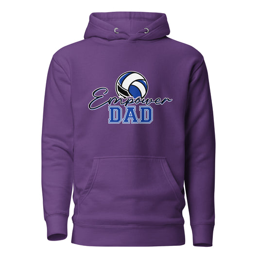 Performance | Hoodie | Empower Volleyball Club | Dad Crest Logo