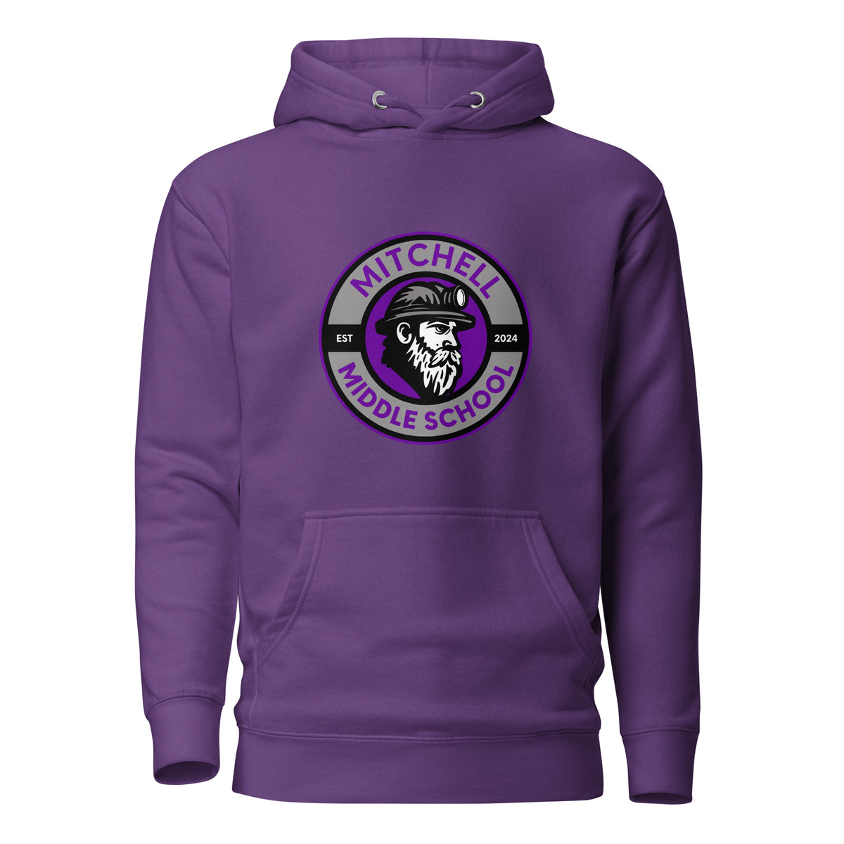 Performance | Hoodie | Mitchell Middle School Softball | Badge Logo
