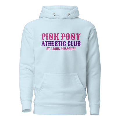 Performance | Hoodie | Pink Pony Athletic Club | Athletic Wordmark Logo