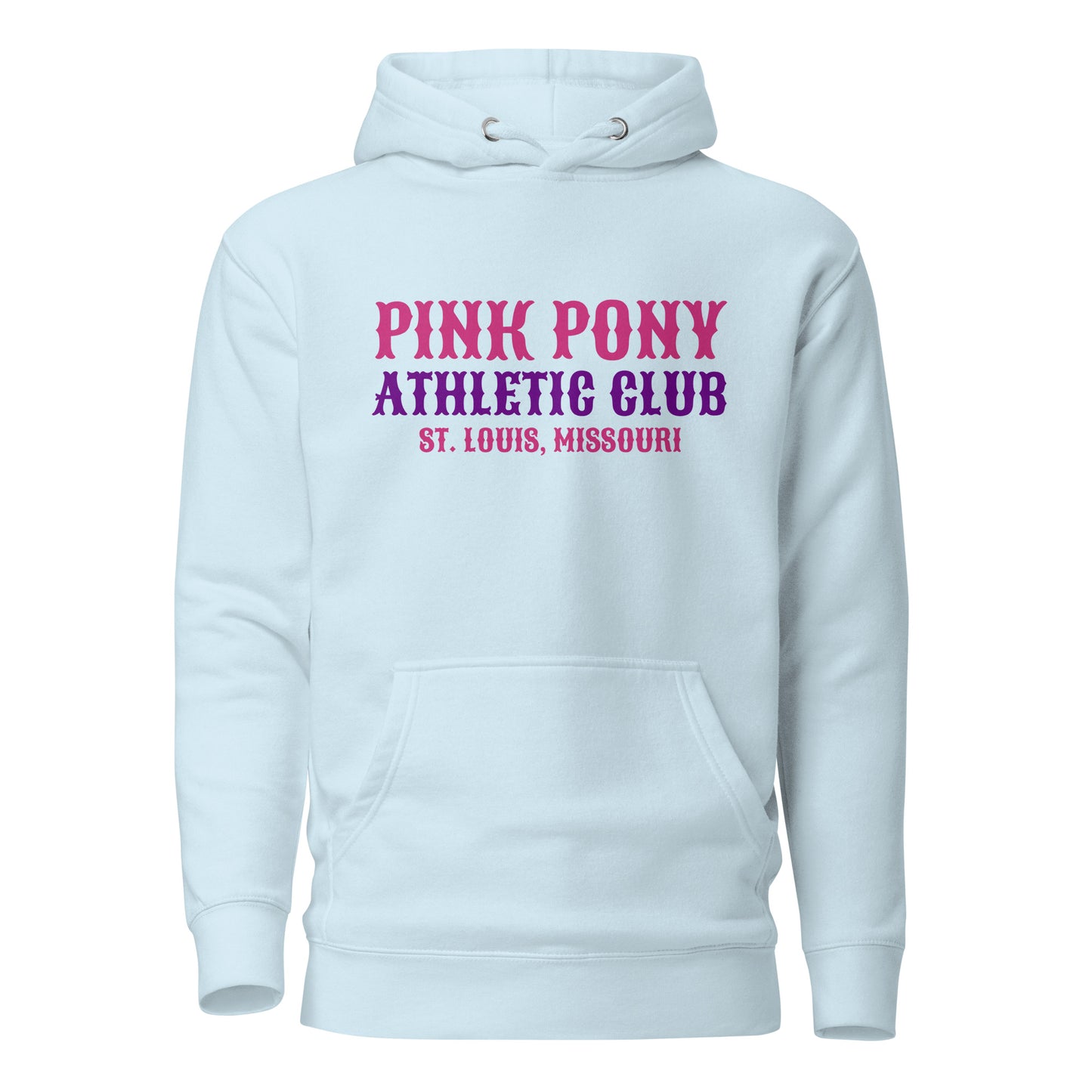 Performance | Hoodie | Pink Pony Athletic Club | Athletic Wordmark Logo