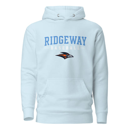 Performance | Hoodie | Ridgeway High School Baseball | Athletics Logo