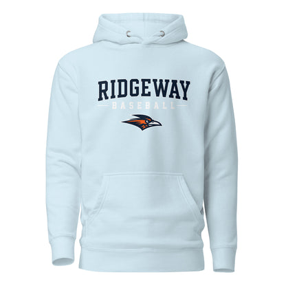 Performance | Hoodie | Ridgeway High School Baseball | Modern Script Logo