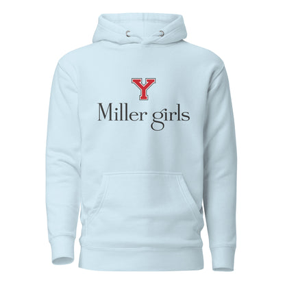 Performance | Hoodie | Yukon Student Council | Miller Girls Logo