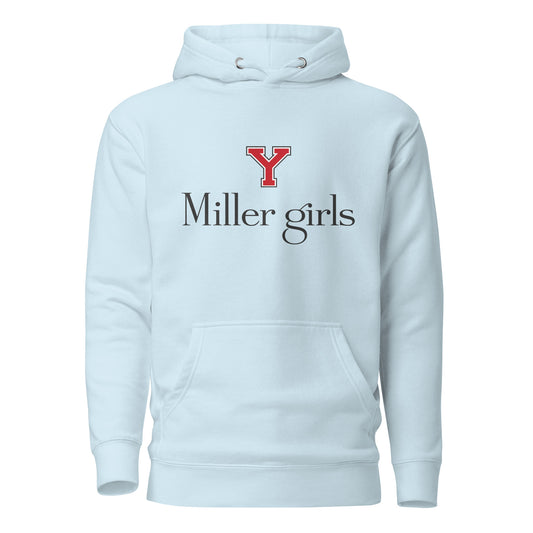 Performance | Hoodie | Yukon Student Council | Miller Girls Logo