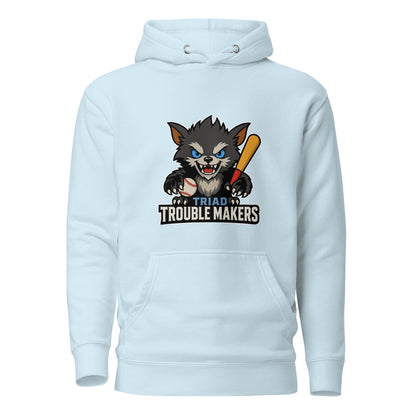 Performance | Hoodie | Triad Troublemakers | Mascot Logo