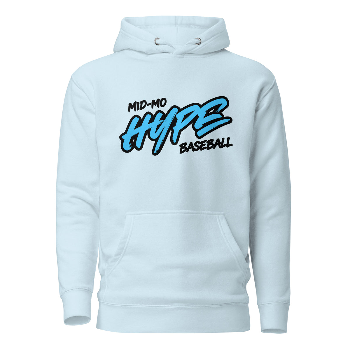Performance | Hoodie | Hype Baseball Club | Modern Script Logo