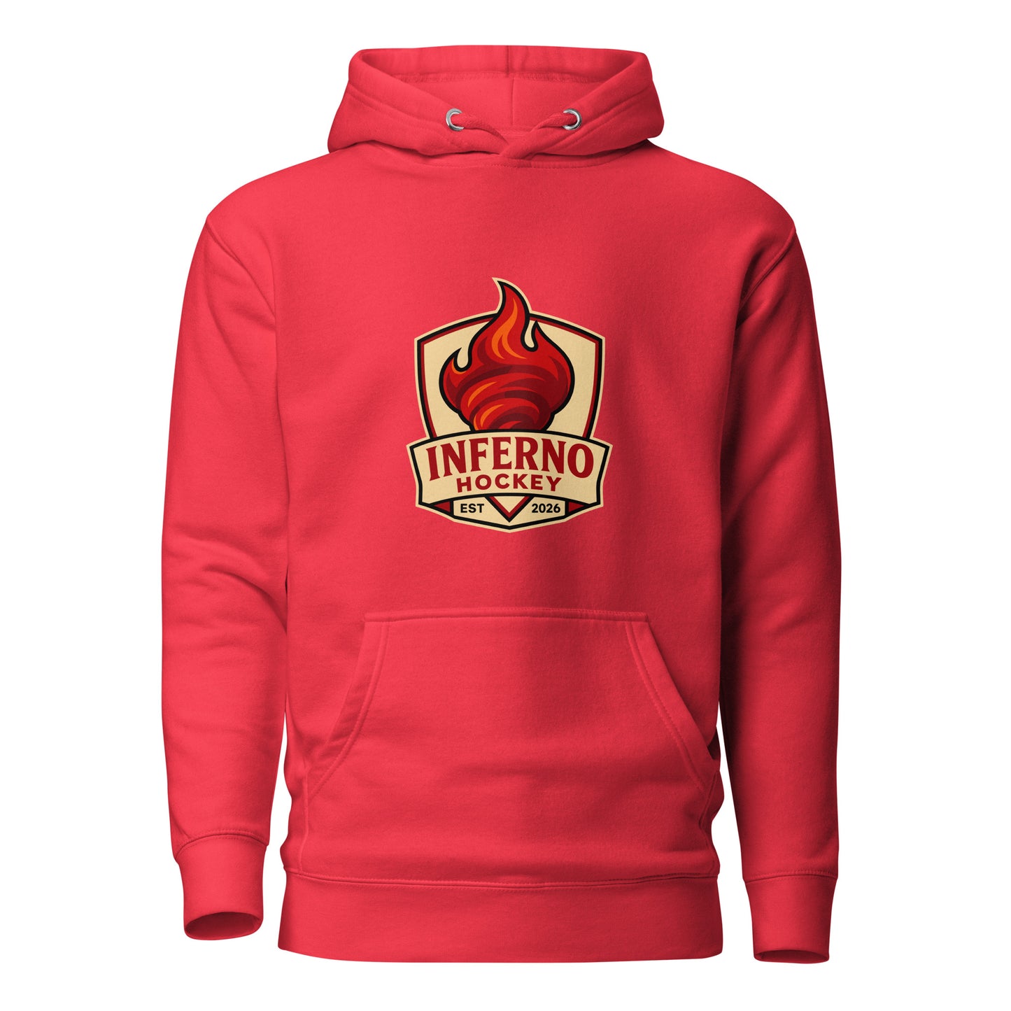 Performance | Hoodie | Inferno Hockey | Crest Logo