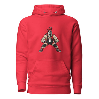 Performance | Hoodie | Spartan Wrestling Club | Mascot Logo