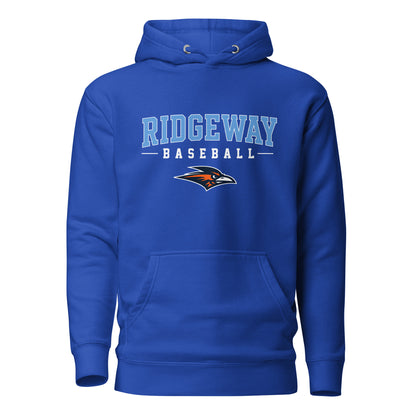 Performance | Hoodie | Ridgeway High School Baseball | Athletics Logo