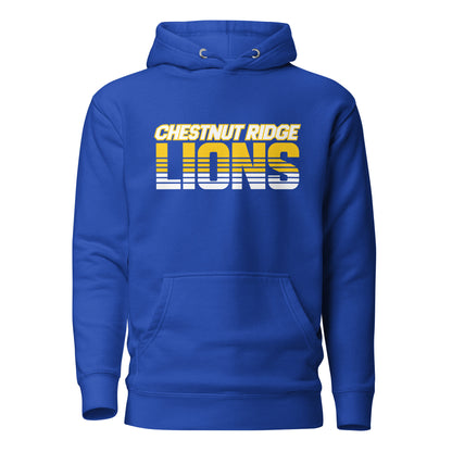 Performance | Hoodie | Chestnut Ridge Lions Football | Script Logo