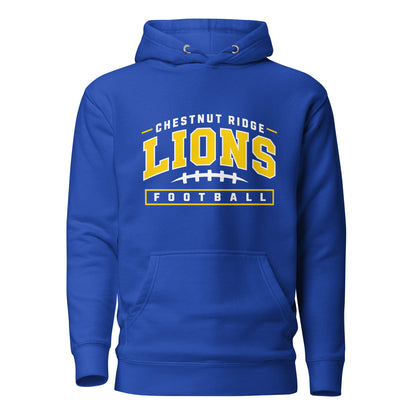 Performance | Hoodie | Chestnut Ridge Lions Football | Valor Logo