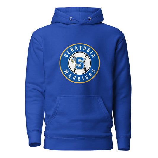 Performance | Hoodie | Senatobia Warriors Baseball | Badge Logo