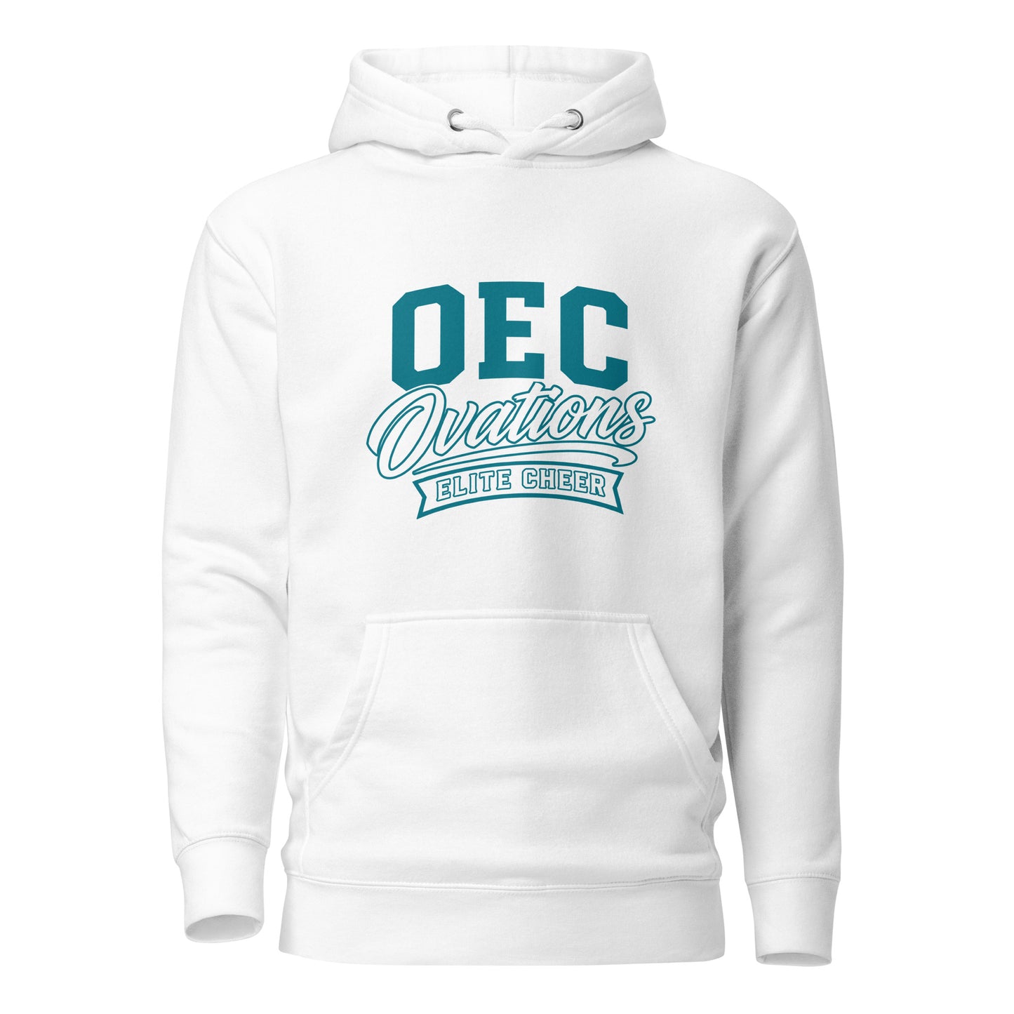 Performance | Hoodie | Ovations Elite Cheer | Emblem Logo