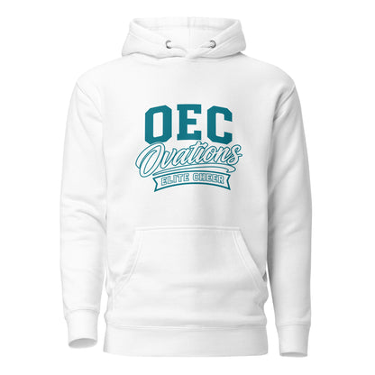 Performance | Hoodie | Ovations Elite Cheer | Emblem Logo