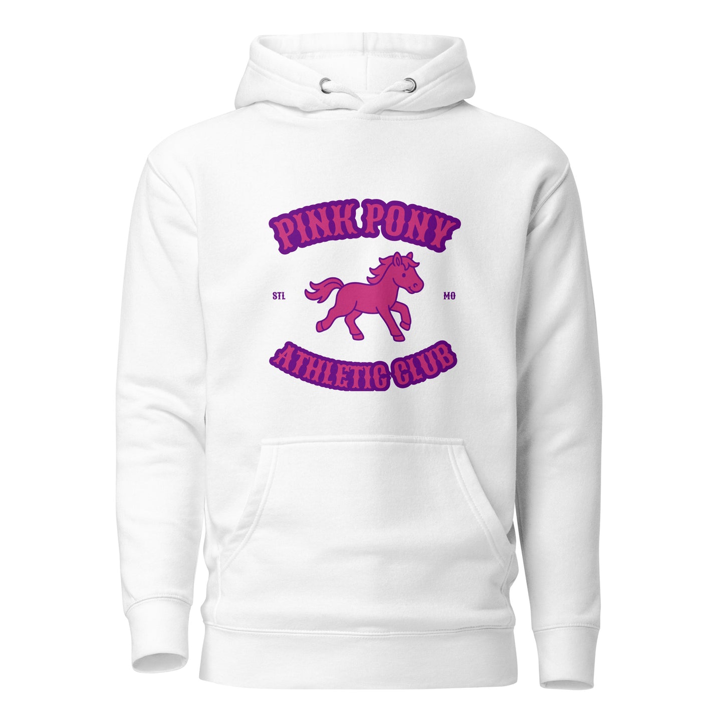 Performance | Hoodie | Pink Pony Athletic Club | Crest Logo