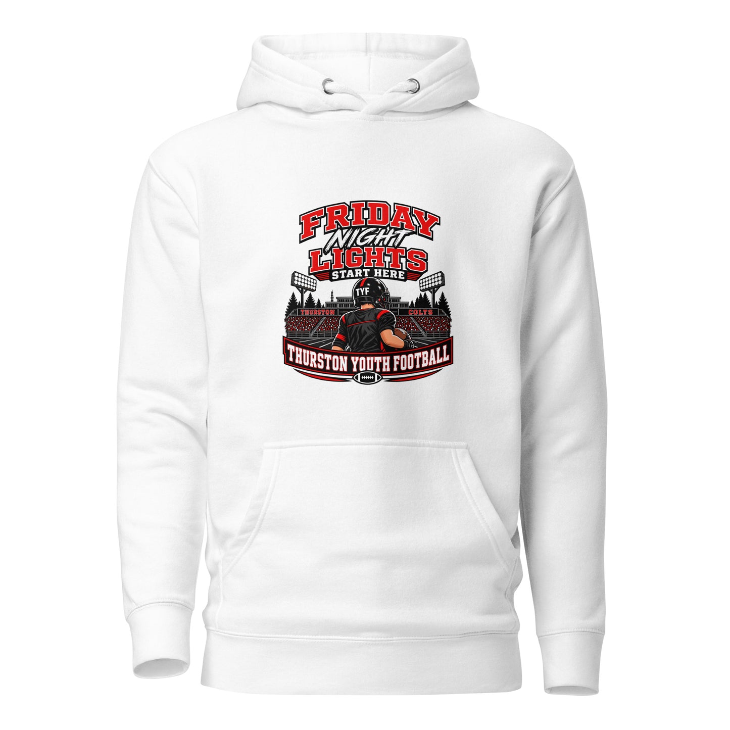 Performance | Hoodie | Thurston Youth Football | Vanguard Logo