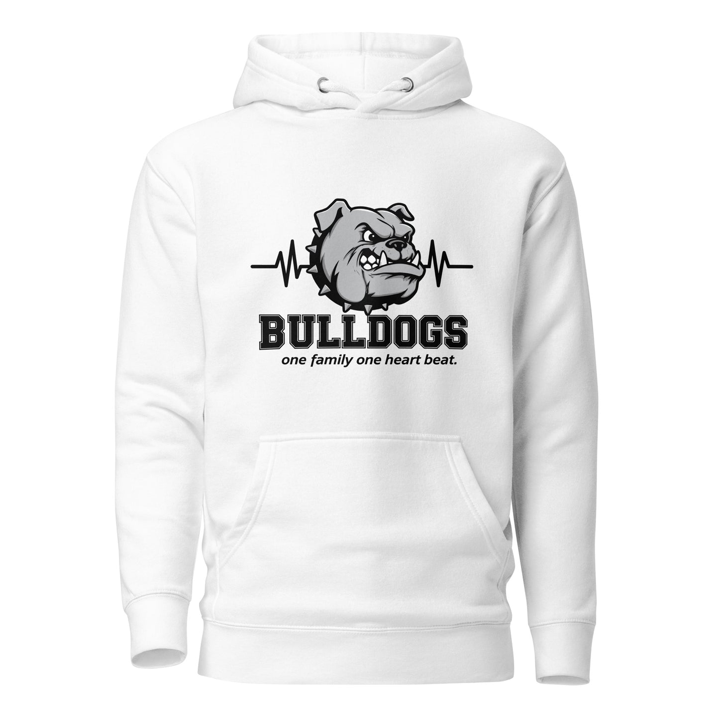 Performance | Hoodie | Celina Recreational Football Black | Bulldogs Crest Logo