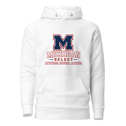 Performance | Hoodie | Michigan Select Baseball | Crest Logo