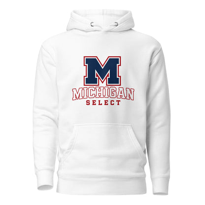 Performance | Hoodie | Michigan Select Baseball | Emblem Logo