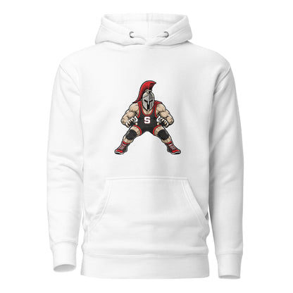 Performance | Hoodie | Spartan Wrestling Club | Mascot Logo