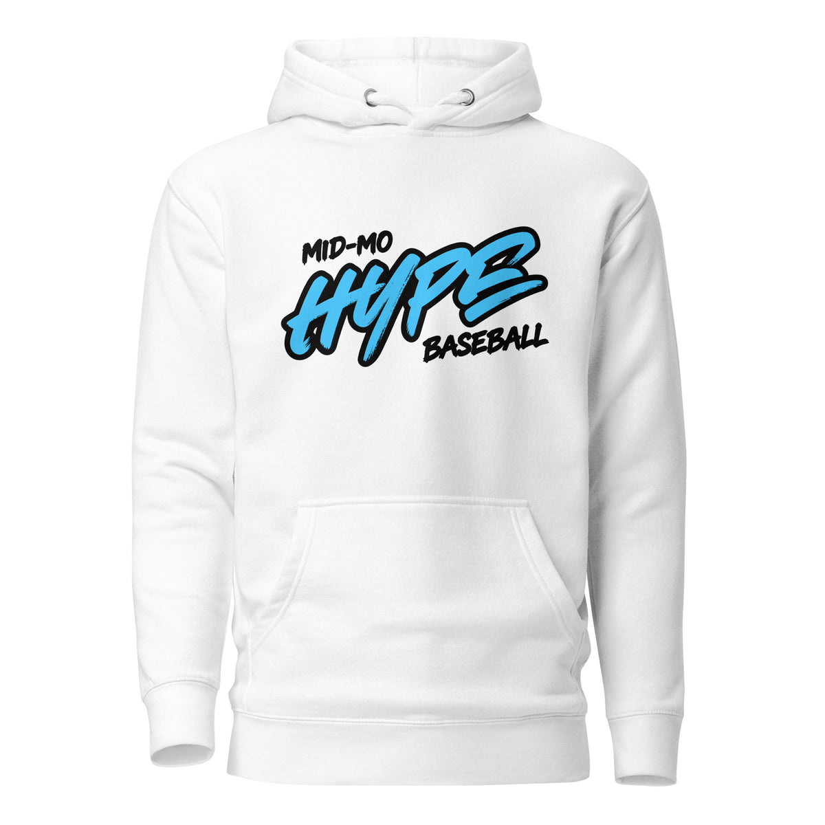 Performance | Hoodie | Hype Baseball Club | Modern Script Logo