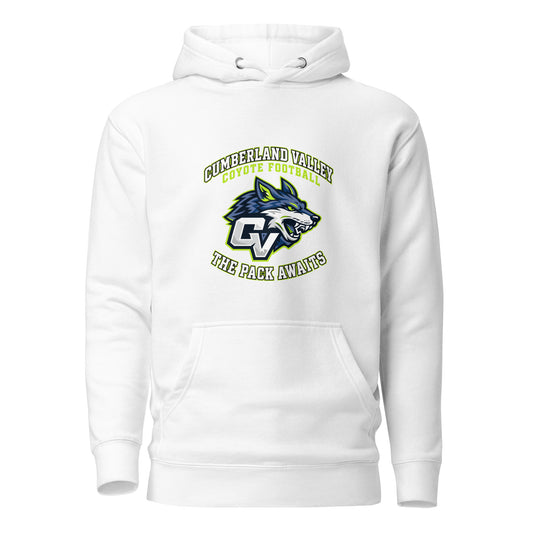Performance | Hoodie | Cumberland Valley Coyotes Football | Emblem Logo