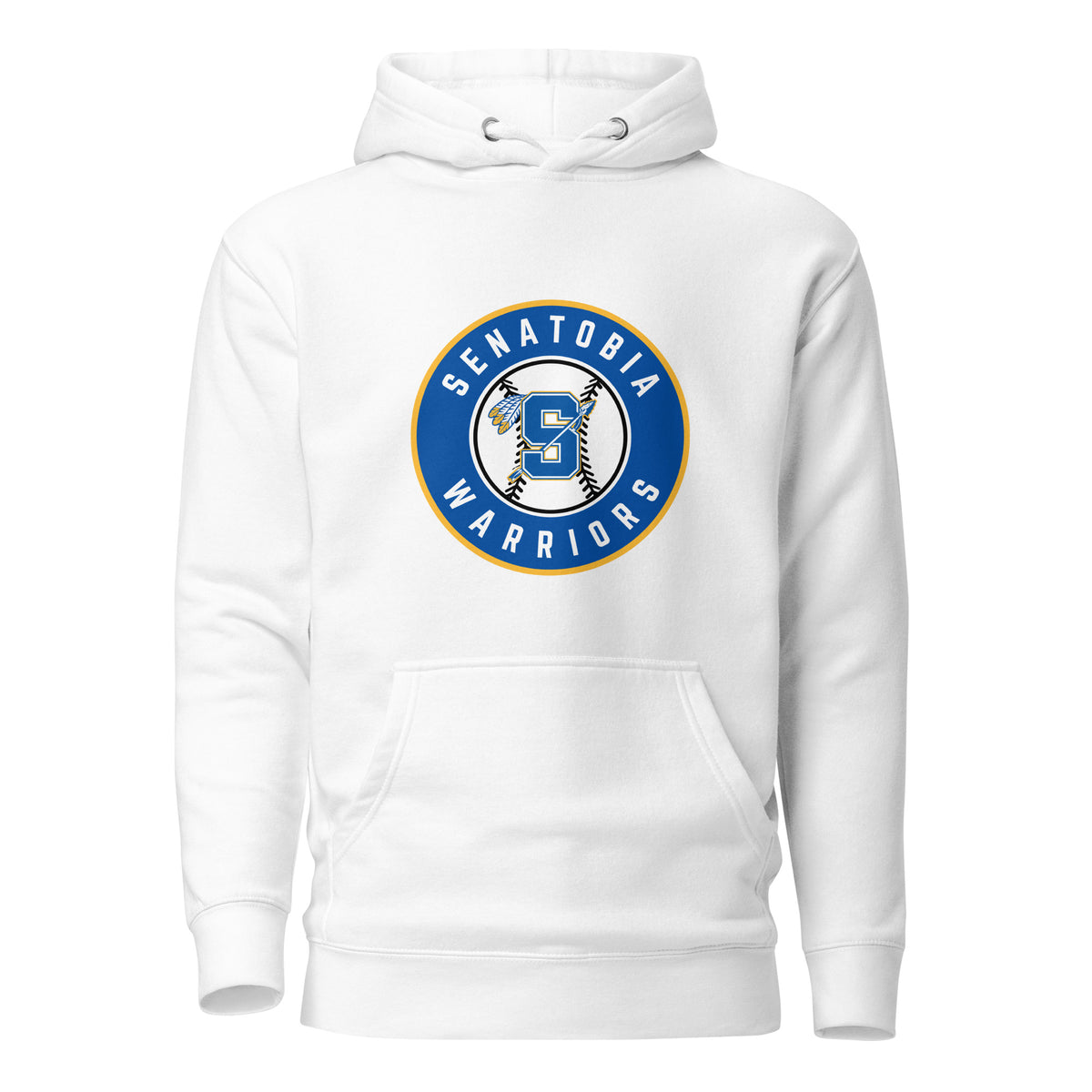 Performance | Hoodie | Senatobia Warriors Baseball | Badge Logo