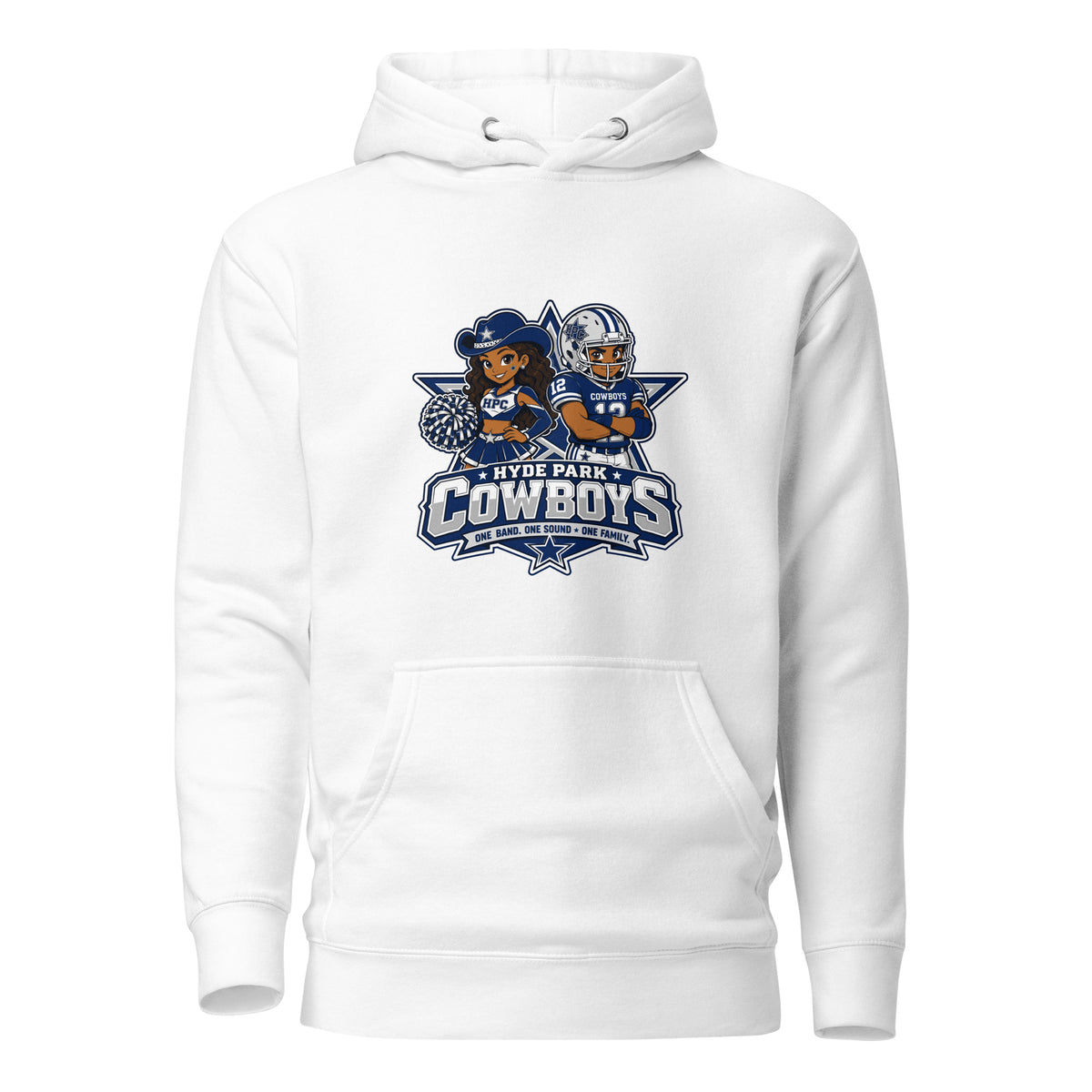 Performance | Hoodie | Hyde Park Cowboys | Vanguard Logo