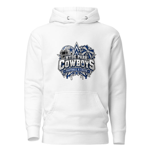 Performance | Hoodie | Hyde Park Cowboys | Crest Logo