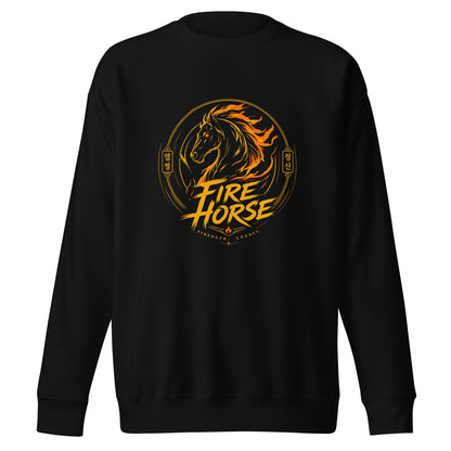 Performance | Crewneck | Fire Horse Masters | Vanguard Logo