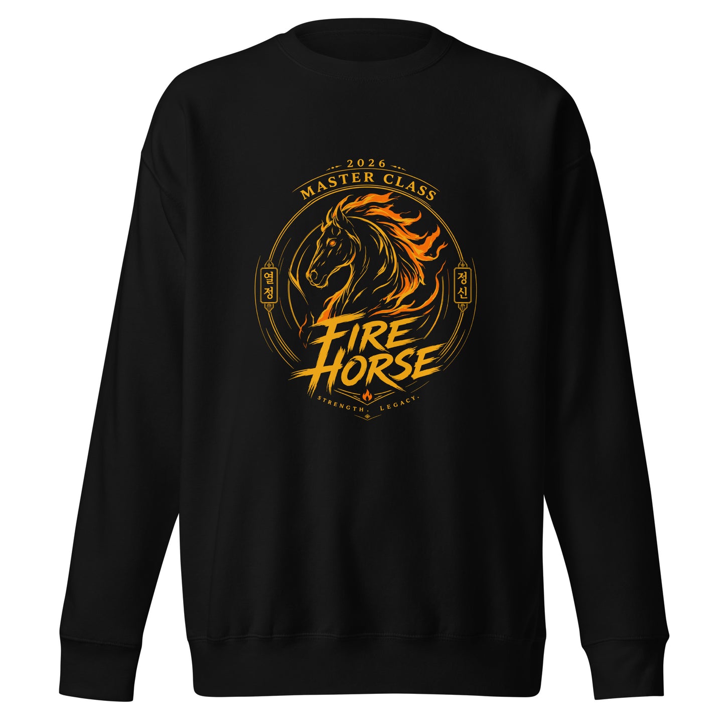 Performance | Crewneck | Fire Horse Masters | Crest Logo